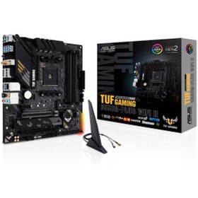 Resim ASUS TUF GAMING B550M-PLUS WIFI II DDR4 4866MHZ 1XHDMI 1XDP 2XM.2 USB 3.2 MATX AM4(AMD AM4 5000\u002F4000 G\u002F3000 SERİ UYUMLU) 