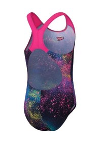 Resim Speedo Girls Digital Allover Splashback Çocuk Yüzücü Mayosu C-spe800262c4026- Pembe 