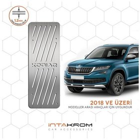 Resim Skoda Kodiaq Krom Ayak Dinlendirme Pedalı - 2018 Ve Üzeri 