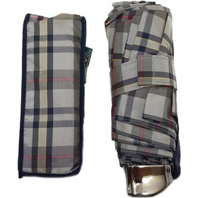 Resim Baginn Snotline-april Mini Bayan Şemsiye Manuel Açılır-kapanır 90 Cm Çap Kapalı 20 Cm Cep Boy Vizon Ekose 001 