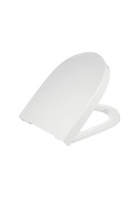 Resim Sento 86-003-009 Yavaş Kapanır Klozet Kapağı, Duroplast, Beyaz Siyah 