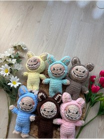 Resim lionworkshopp Amigurumi labubu bebek 