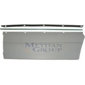 Resim TŞT 1995 - 1998 Mercedes S Sl Class - W140 - Arka Kapı Bandı Sol Gri Uzun Tip (Nikelajı Ile Birlikte) (Oem NO:1406907340) 