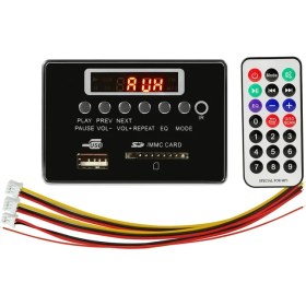 Resim Kaneed Araba 5 V Ses Mp3 Çalar Dekoder Kurulu Siyah (Yurt Dışından) 