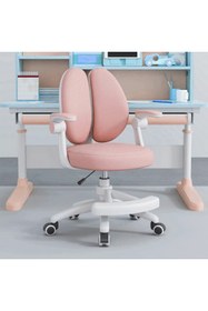 Resim ErgoKids Puffy Çocuk Çalışma Sandalyesi Pembe 
