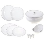 Resim Jumbo Cosmos Platin 60 Parça 12 Kişilik Yemek Takımı 