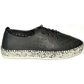 Resim Fox Shoes U555100103 Siyah Hakiki Deri Günlük Kadın Ayakkabı Siyah-hakiki Deri Siyah 