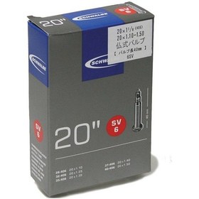 Resim Schwalbe İnce Sibop İç Lastik Sv6 40mm 20x1.10/1.50 