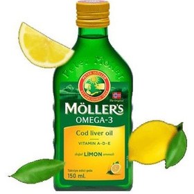 Resim Möllers Omega 3 Şurup Limon Aromalı 150 Ml 
