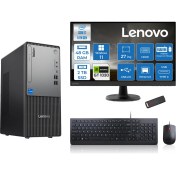 Resim Lenovo Thinkcentre Neo 50T Gen5 Intel Core I7 14700 48GB Ddr5 2tb SSD 27 Inç Monitör Windows 11 Home Nvidia GT1030 4gb Masaüstü Bilgisayar 10302712UAS0GL00H19 + Zetta Flash Bellek 