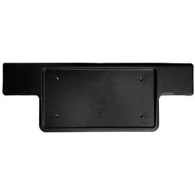 Resim T Tip Plastik Ön Tampon Kare Plakalık Plaka Altlığı Siyah - T Tip 