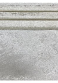 Resim Enesar Home Parlak Kadife Beyaz Kumaş Döşemelik Kumaş (Likrasiz & Astarli) 100 x 140 cm 