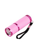 Resim Qingmipy El Led Uv Tırnak Kurutma Lambası - 9 Led'li 395nm Mini El Feneri İle Maske Ve Tırnak Kurutma 