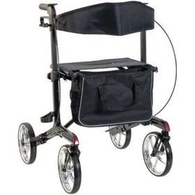 Resim Pr-891 Lüx Alüminyum Tekerlekli Rolatör Walker Yürüteç 