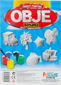 Resim Elvin Toys Seramik Obje Boyama Seti 