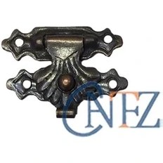 Resim ForWhat Hobi Mobilya Tasarımı Için 22X16MM Eskitme Kutu Tavla Mimi Ön Kilit Klipsi 