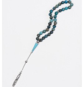 Resim So Chic Varisit Taşlı Rodyum Kaplama 27 CM Gümüş Tesbih 