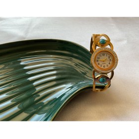 Resim TREND TAŞ İŞLEMELİ ÇELİK KELEPÇE SAAT (M:251) 