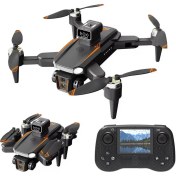 Resim Airstorr Fırçasız Hava Fotoğrafçılığı Quadcopter Optik Akış Engel Kaçınma Uzaktan Kumandalı JS26H Drone 