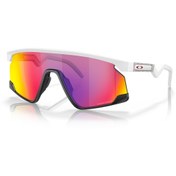 Resim Oakley 9280 928002 39 Bxtr Outdoor Aynalı Geometrik Mat Beyaz Güneş Gözlüğü 