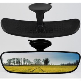 Resim Pırlanta-4 Vantuzlu Universal Dikiz Aynası 21X6 Cm 6 Renk 