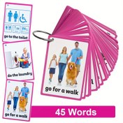 Resim Çocuklar İçin Günlük Rutin ve Tuvalet Eğitimi Kelime Kartı Seti - 3 Yaş Üstü için Resimli Flashcard, IELTS Benzeri Şekillendirme Öğrenme Aracı, İlköğretim & Evde Uygulama (Tuvalete Gitmek, Elleri Yıkamak, Giyinme Becerileri), Eğitim Kaynakları, Çocuk Kitapları 
