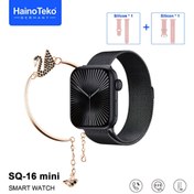 Resim beemen Haino Teko Germany SQ16 Mini Akıllı Saat, 3 Kordon 1 Adet Bileklik Hediyeli 