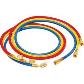 Resim Ermiya R134 Set 120 cm Yüksek Basınca Dayanıklı Gaz Şarj Hortumu Takım 
