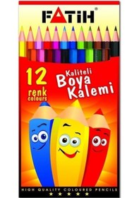 Resim Fatih Kuru Boya 12 Renk Tam Boy Çok Renkli 
