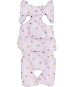 Resim Ezh Collection 8011 Müslin Puset ve Oto Koltuğu Minderi Pembe 