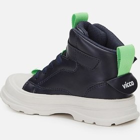 Resim Vicco Bambu Tokalı Erkek Bebek Lacivert Bot Lacivert 