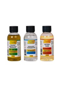 Resim Kandillo Yağlı Boya Seti. Keten Yağı. Terebentin. Fırça Temizleme N11.2766 