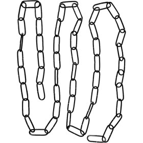 Resim Conana Sarkıt Avize Zinciri Siyah (2 Metre) 