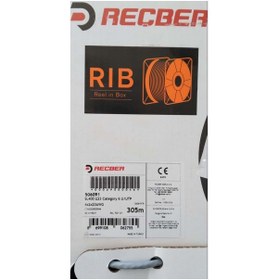 Resim REÇBER Reçber 506091 Sl400 U23 Cat6 U23 4x2x23awg U/utp 305mt %100 Bakır Network Kablosu 