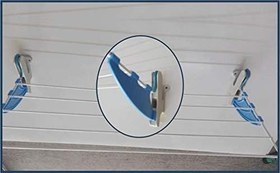 Resim Kurufer Kalorifer Petek Çamaşır Kurutmalık + Duvar Montaj Aparatı 