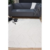 Resim APEX Beyaz 160x230 cm Vesta Halı (APEX.1058) 