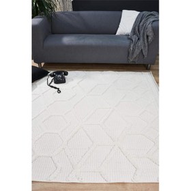 Resim APEX Beyaz 160x230 cm Vesta Halı (APEX.1058) 
