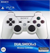 Resim Sony PS3 Dualshock 3 Joystick Wireless Controller Kol Beyaz 
