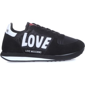 Resim Love Moschino Siyah Kadın Yüksek Taban Sneaker JA15322G1E 