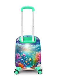 Resim Coral High Kids Denizatı Desenli Çocuk Valizi 16792 Çok Renkli 