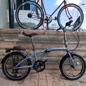 Resim Ümit 2034 Cunda 6S Katlanır Bisiklet 20 Jant 6 Vites Gri 