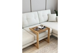 Resim Jest Dekor Konsept Hilal C Sehpa – Koltuk Kenarı Servis Sehpası | Laptop, Kahve, Kitap Sehpası 