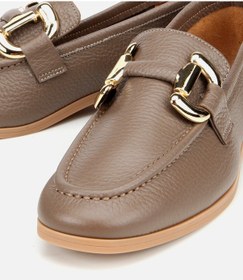 Resim Hotiç Kadın Deri Vizon Tokalı Klasik Loafer 01ayh312390a450 VIZON 