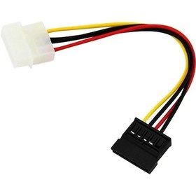 Resim Tkz 6049 Sata Kasa İçi Sata Hdd 4 Pin Power Güç Kablosu 15 Cm 