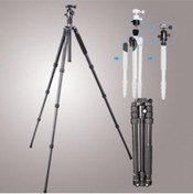 Resim Benro A-1692tb-0 Magnesium Travel Angel Serisi Tripod Top Kafa Ile 