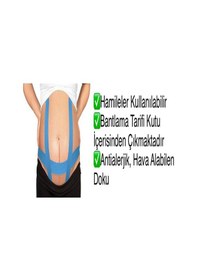 Resim Göbek Bant Pembe Renk-9029887106200 