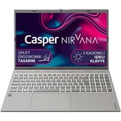 Resim Nirvana C550.1255-DF00X-G-F Intel Core i7 1255U 15.6" 32 GB RAM 1 TB NVMe SSD GEN4 FreeDOS Laptop Casper