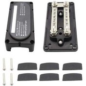 Resim Wondernest Cp-3087-01 100a 48v 12 Yollu M6 Terminalli Siyah Busbar Siyah 