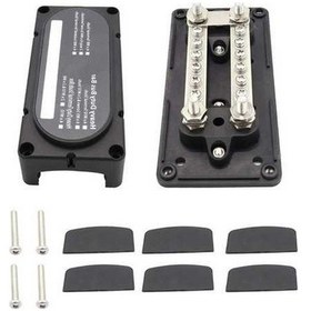 Resim Wondernest Cp-3087-01 100a 48v 12 Yollu M6 Terminalli Siyah Busbar Siyah 