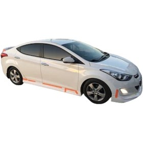 Resim Hyundai Elantra 2011-2015 Marşpiyel Plastik 